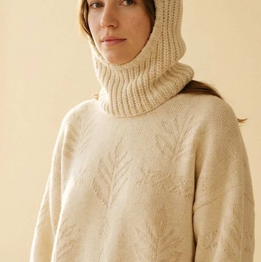 Balaclava Pur, das Muster im Detail